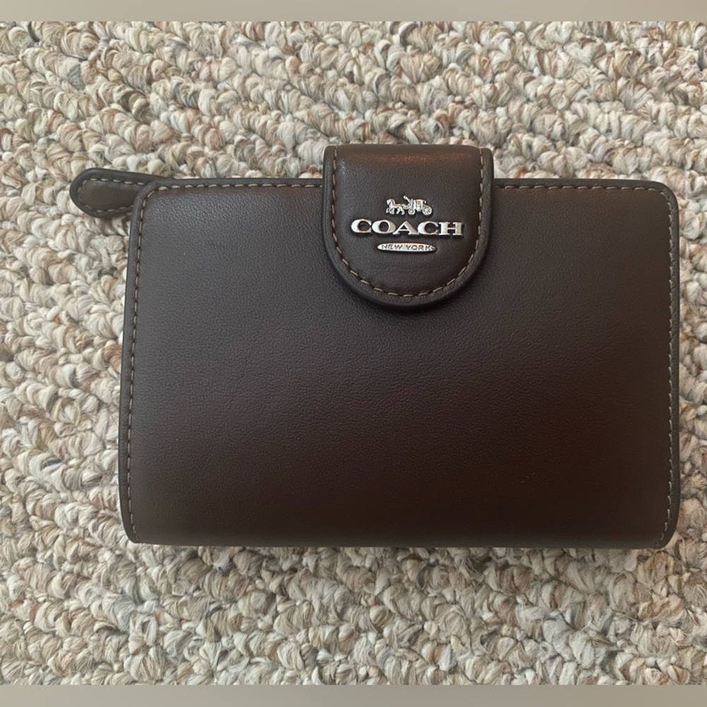 Brown coach wallet